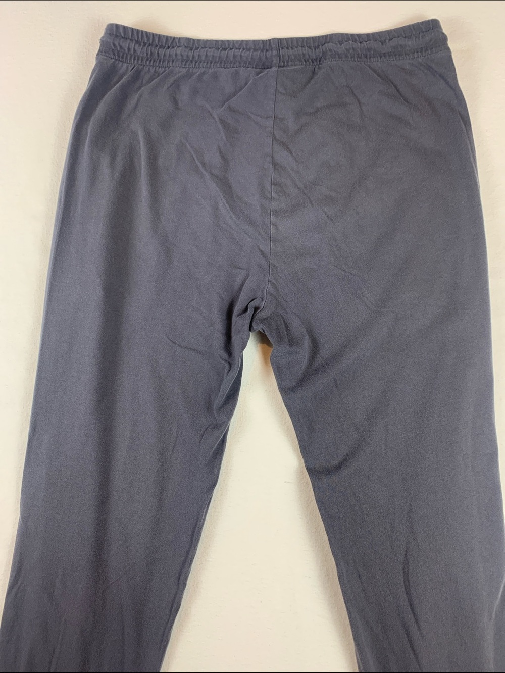 J Crew Factory Men’s Cotton Jogger Pajama Pants GUC Small Drawstring Waist Gray - Picture 13 of 15